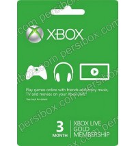 Xbox Live Gold 3 Months - Global
