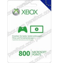Xbox Live 800 Points Europe