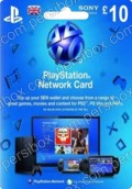 PlayStation Network - 10 Pound - UK