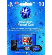PlayStation Network - 10 Pound - UK
