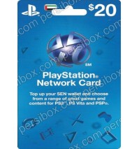 Playstation Network Card $20 UAE