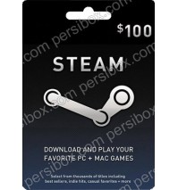 Steam Wallet Card 100$