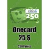 Onecard 25$