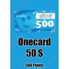 Onecard 50$