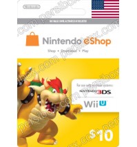 Nintendo Eshop 10$ Card - US